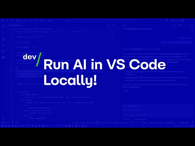 How to Use Your Own Local AI in Visual Studio Code Chat