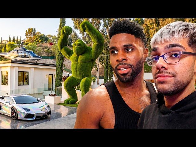 Jason Derulo Gives N3on a Tour of His $33M Mansion!