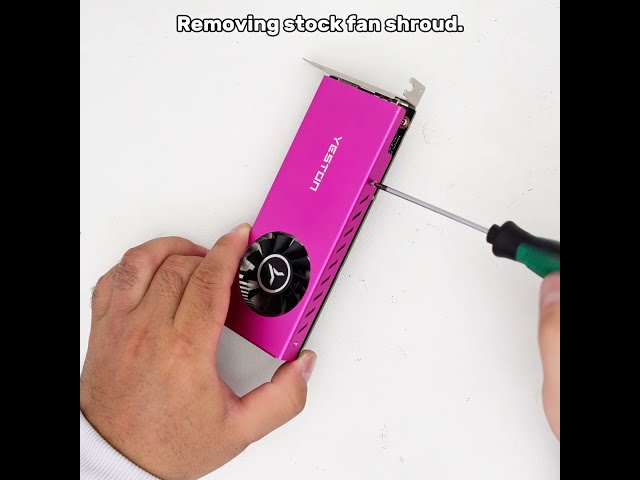 I try this GPU fan mod and -30C drop!