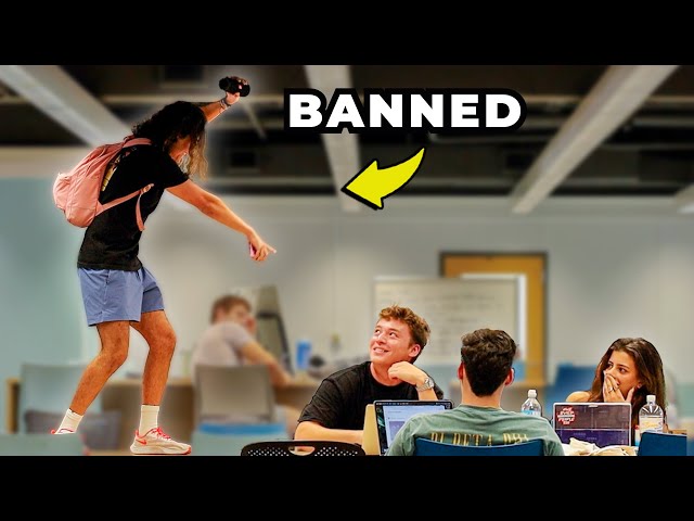 Library Speaker Prank GONE WRONG