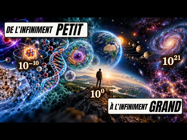 🔬 From the infinitely small to the infinitely large 🌌 Orders of magnitude & powers of 10 2nd 1st ...