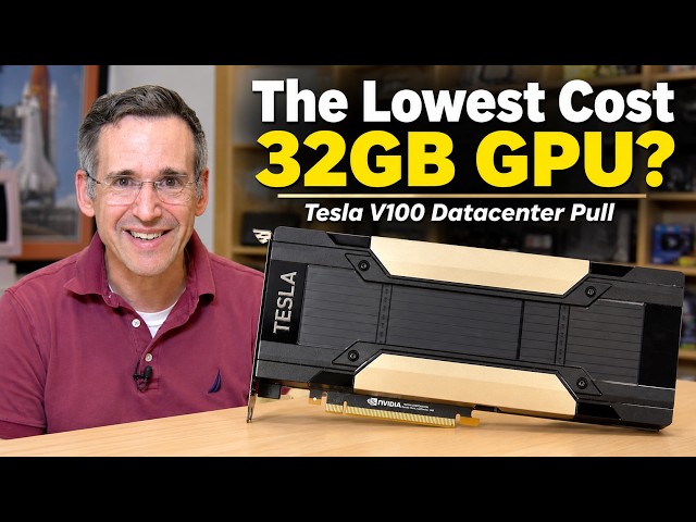 The Cheapest 32GB Nvidia GPU You Can Buy for Local AI (Tesla V100)