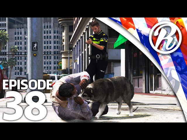 [GTA5] OP PAD MET EEN POLITIEHOND!! - Royalistiq | Nederlandse Politie #38 (LSPDFR 0.31)
