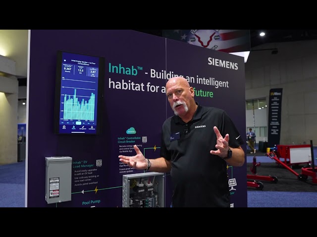Siemens Inhab Energy Monitor Demo at NECA 2024
