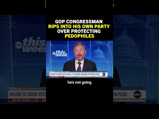Rep. Massie to Republicans: Your vote on the Epstein files will last longer than Trump’s presidency