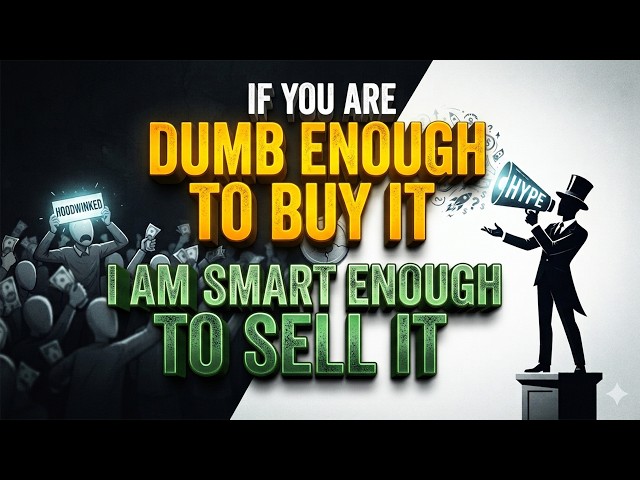 If you are dumb enough to buy it I am smart enough to sell it {Future Friday}
