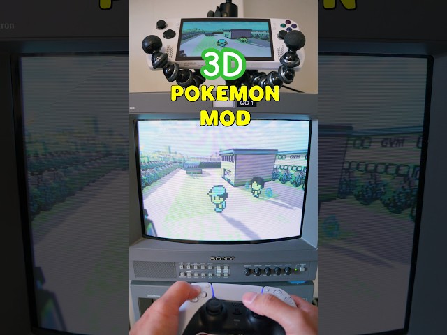 This 3D Pokemon Mod completely blew my mind