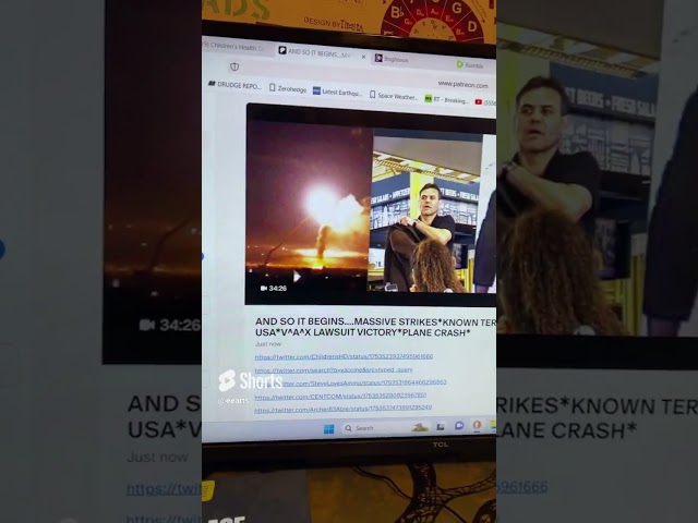 AND SO IT BEGINS!  MASSIVE STRIKES*KNOWN TERRORISTS IN USA*V^A^X LAWSUIT VICTORY*PLANE CRASH