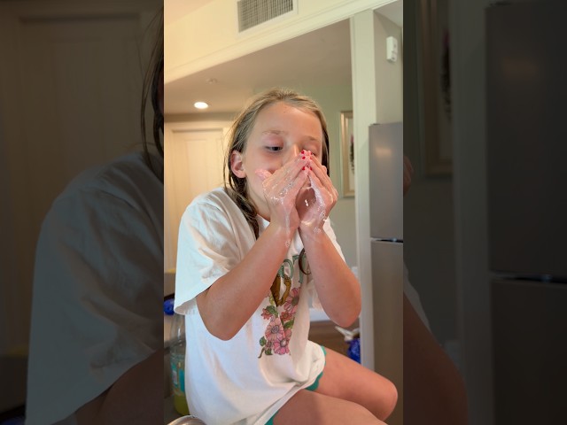 This is how to make a bubble 🫧