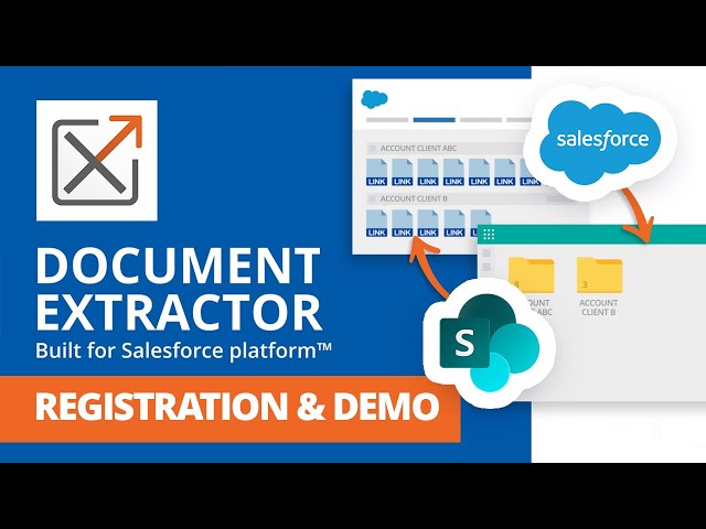 Document Extractor Built for Salesforce Platform™ Registration & Demo