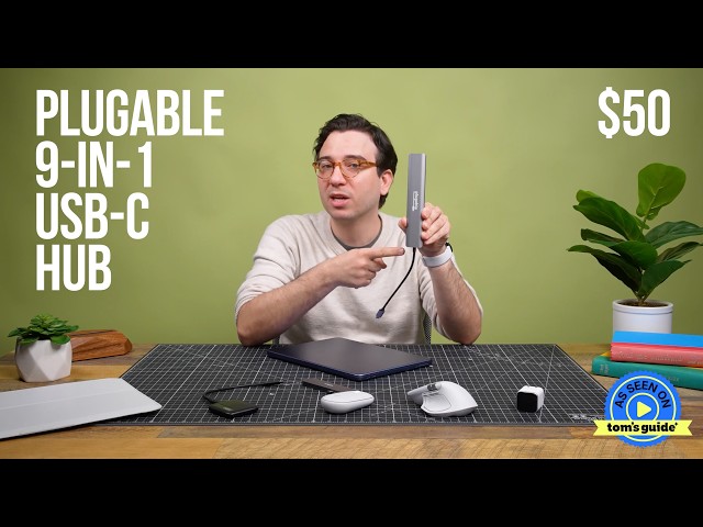 Tom's Guide Must have MacBook Neo Accessories: For port expansion, Pick the Plugable USBC-9IN1E