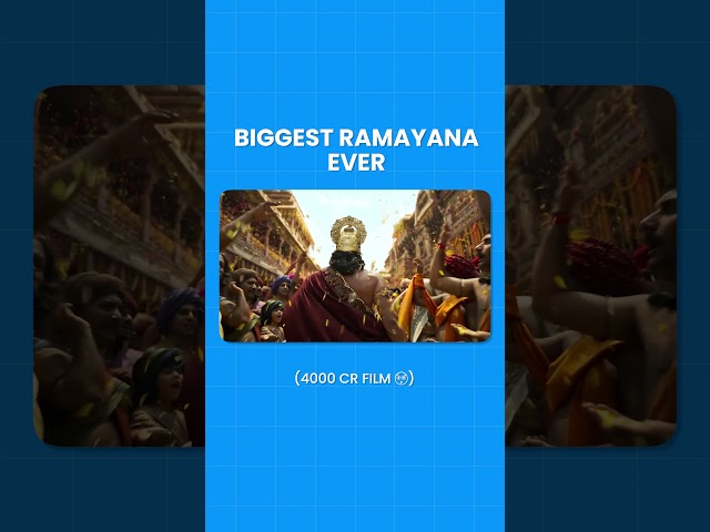 Ramayana 4000 Cr Film 😳 Ranbir as Lord Rama