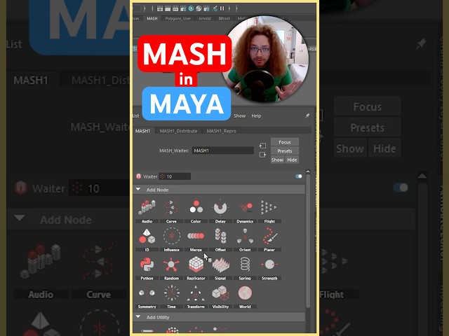 MASH is one of the best-kept secrets in #maya - here's what it can do.