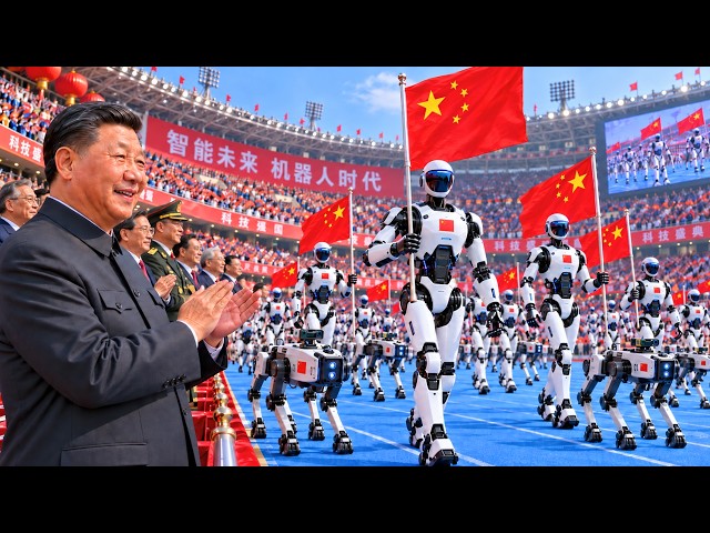 China's Massive ROBOT PARADE Just Stunned the Entire World