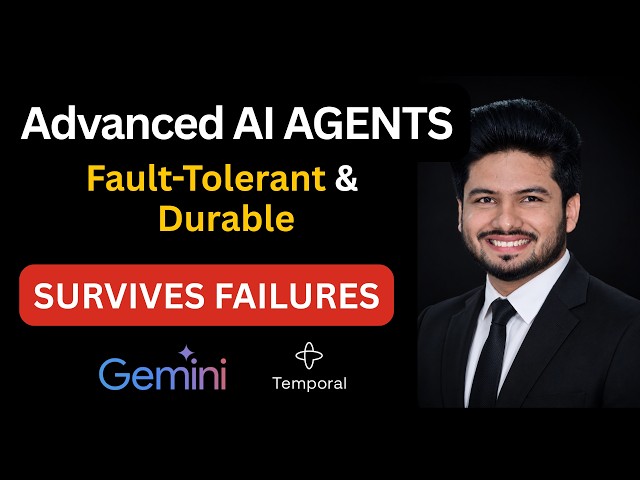 UNLIMITED Fault-Tolerant Agents in Production using Temporal - Don't miss this