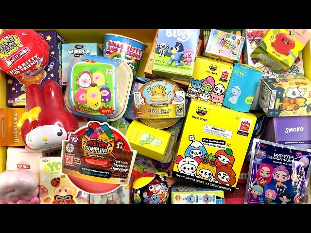 67 minutes of mystery bags ASMR NO TALKING Relaxing Unboxing Sounds