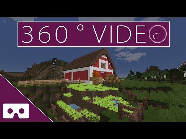 Your Builds - Farm 360° VR Minecraft Timelapse