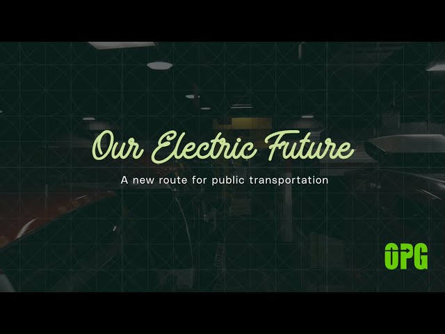 Our electric future |  A new route for public transportation