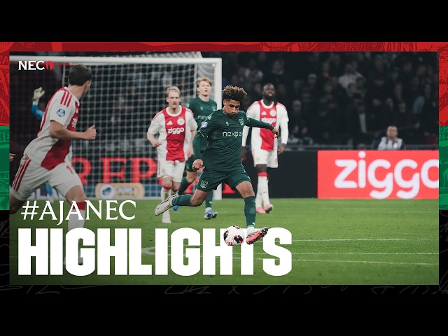 N.E.C. en Ajax in evenwicht in Amsterdam | Highlights #AJANEC