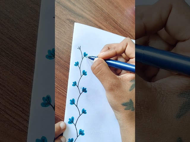 Simple border design for project #youtubeshorts #shorts