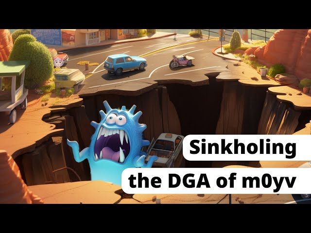 Sinkholing the Domain Generation Algorithm of m0yv