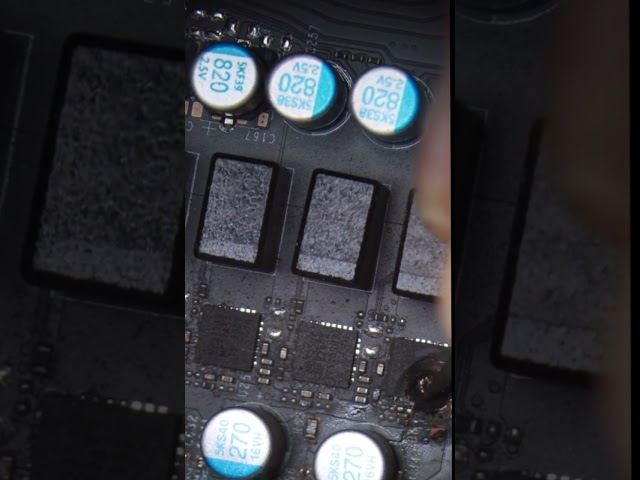 Burned GPU MOSFET 🔥 This Graphics Card Is Beyond Repair