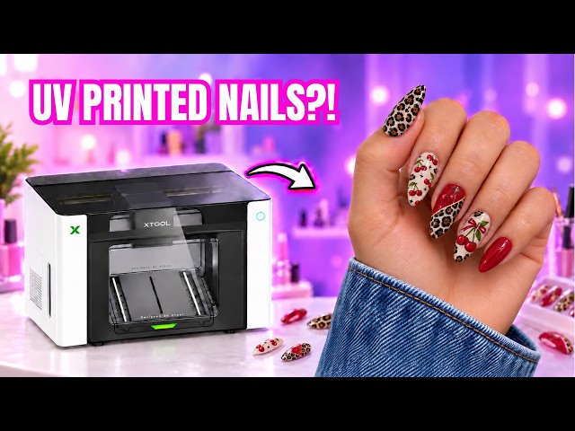 How to UV Print Press-On Nails with the xTool O1 Omni