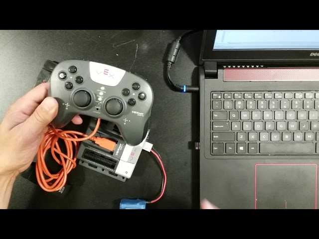 Vex: Pair the Vex joystick controller to the Vex Cortex