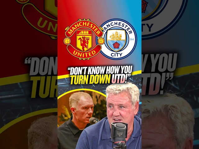 Steve Bruce fires back at Paul Scholes' Man City OVER Man United claim! 🤫🔴