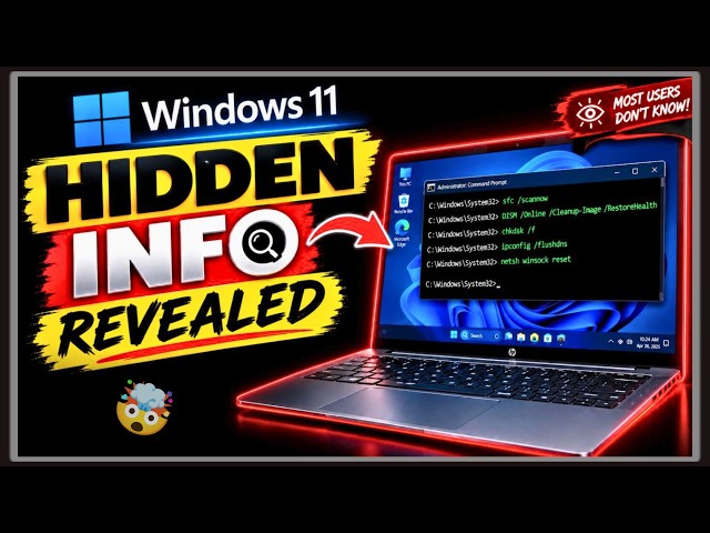 These Secret Windows Commands Reveal Everything You Need to Know