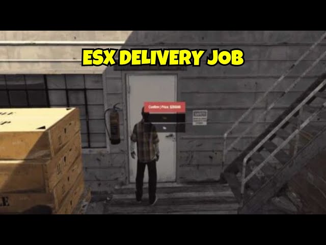 ESX delivery job - Fivem Store | Fivem Script : Best FiveM Script