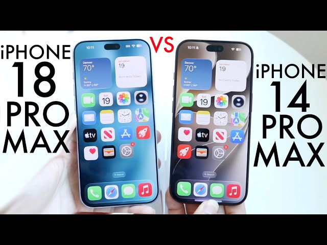 iPhone 18 Pro Max Vs iPhone 14 Pro Max! (Comparison) (Review)