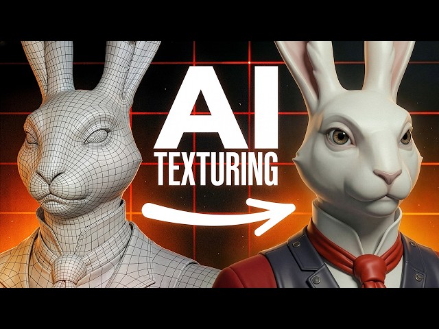 AI Texturing Like a Pro — My Full 3D Workflow