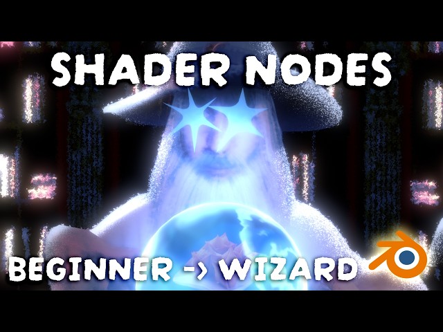Become a Blender 3D Shader Nodes Wizard - Beginner Tutorial