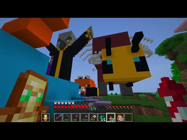 Happy Halfway to Halloween from the Ultimate Minecraft SMP!!!!!!!!