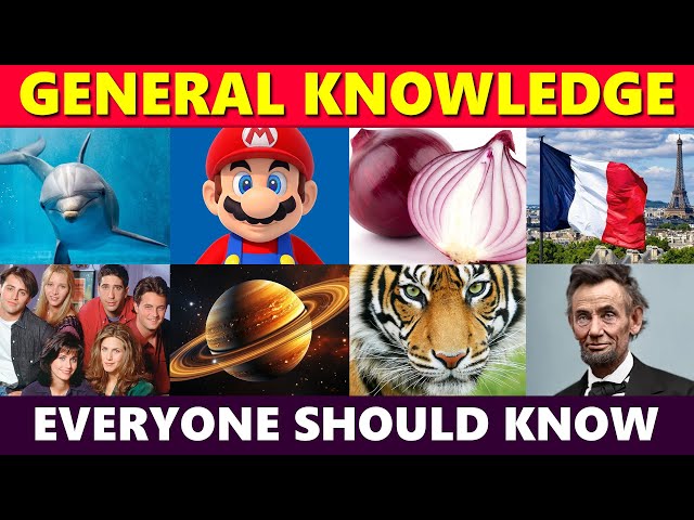 General Knowledge Trivia Quiz! 🧠 | 100 Questions Everyone Should Know – Do You?