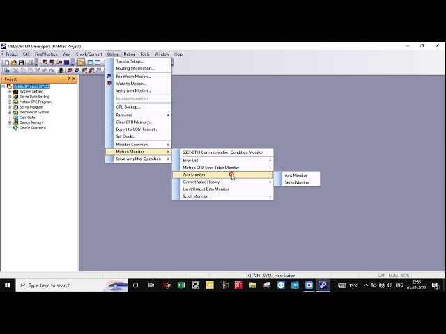 Mitshubishi motion cpu programme backup.