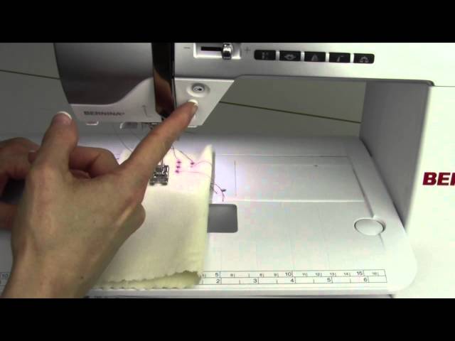 Bernina 550 50 Pattern Begin & Pattern End