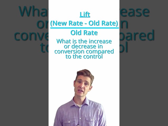 A/B Testing LIFT Calculation #abtesting #testingforbeginners