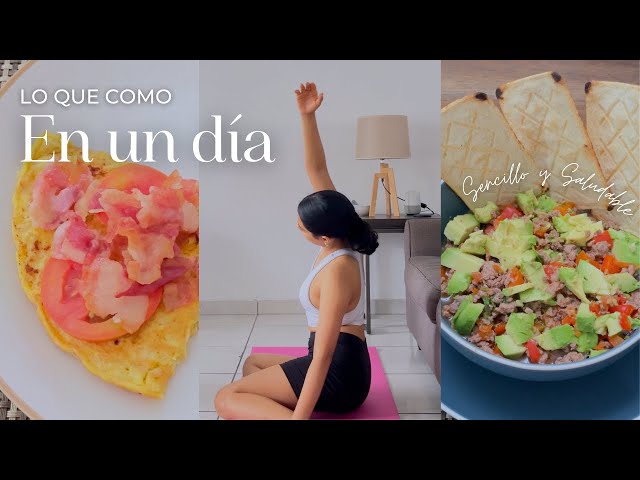 Qué como en un día: recetas fáciles, deliciosas y saludables