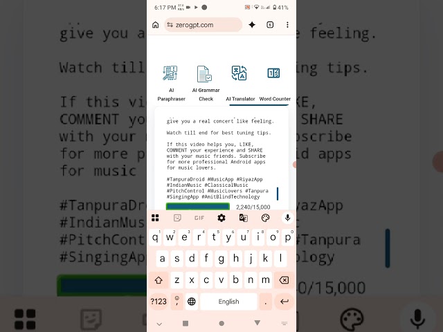 convert your text into real human new latest AI incredible all in 1 smart features and AI tools ⚡⚡⚡ 