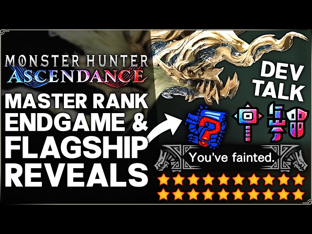 Monster Hunter Wilds Ascendance - BIG Endgame, Flagship Reveal, New Elder Dragons & More - Dev Talk!