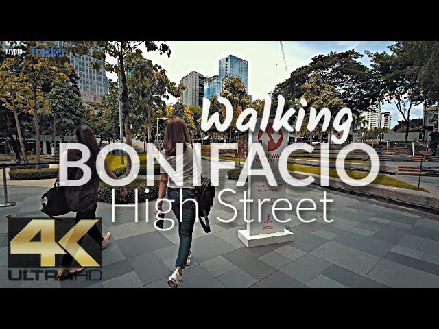 BONIFACIO HIGH STREET - Walking Tour [4K]
