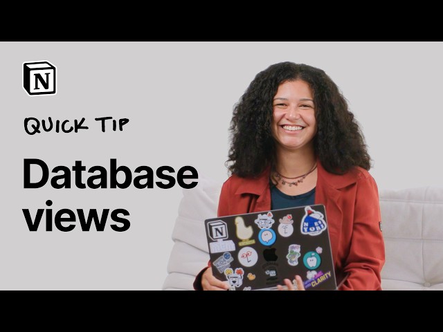 What are database views in Notion? | Quick Tip