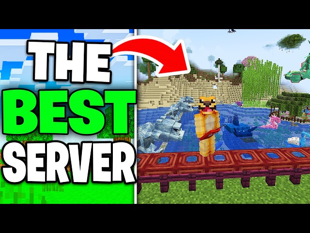 The Best Minecraft Server You Need to join (Java/Bedrock)