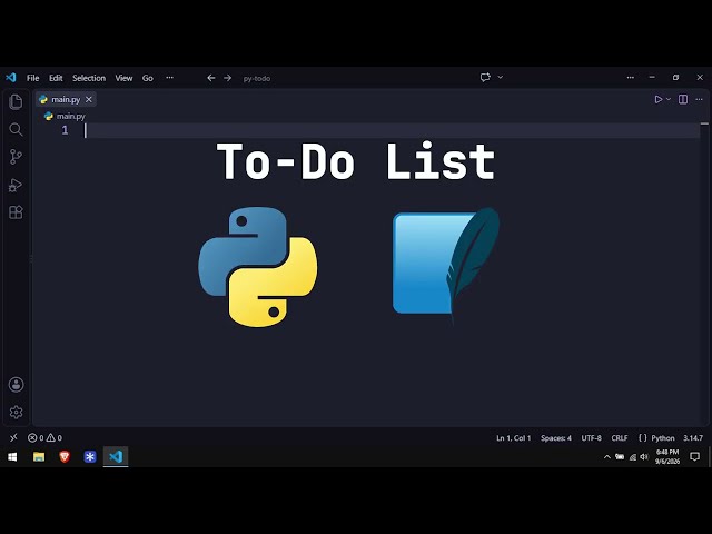 Build a To-Do List with Python and SQLite | Beginner Project