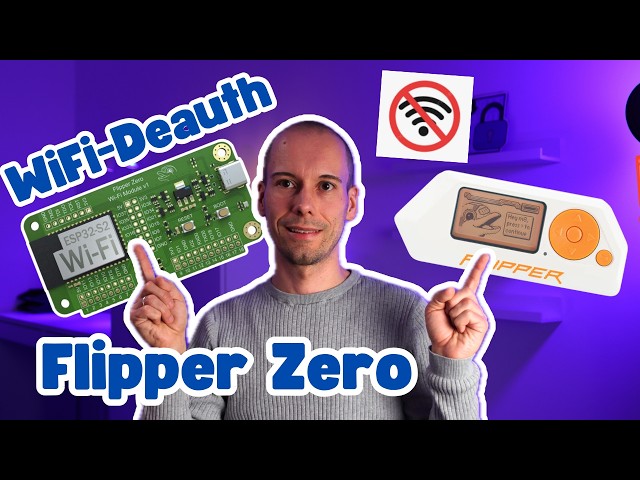 🐬🔥 FLIPPER ZERO vs. WiFi - How Easy a Deauth Attack Really Is 📡 (#081)