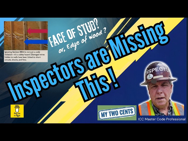 Face of Stud / WRONG ! Opinion and Commentary from a Master Code Official.