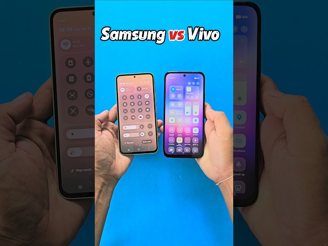 Which control panel is better #samsung #vivo #shorts