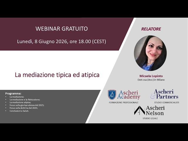 Webinar: Typical and Atypical Mediation
